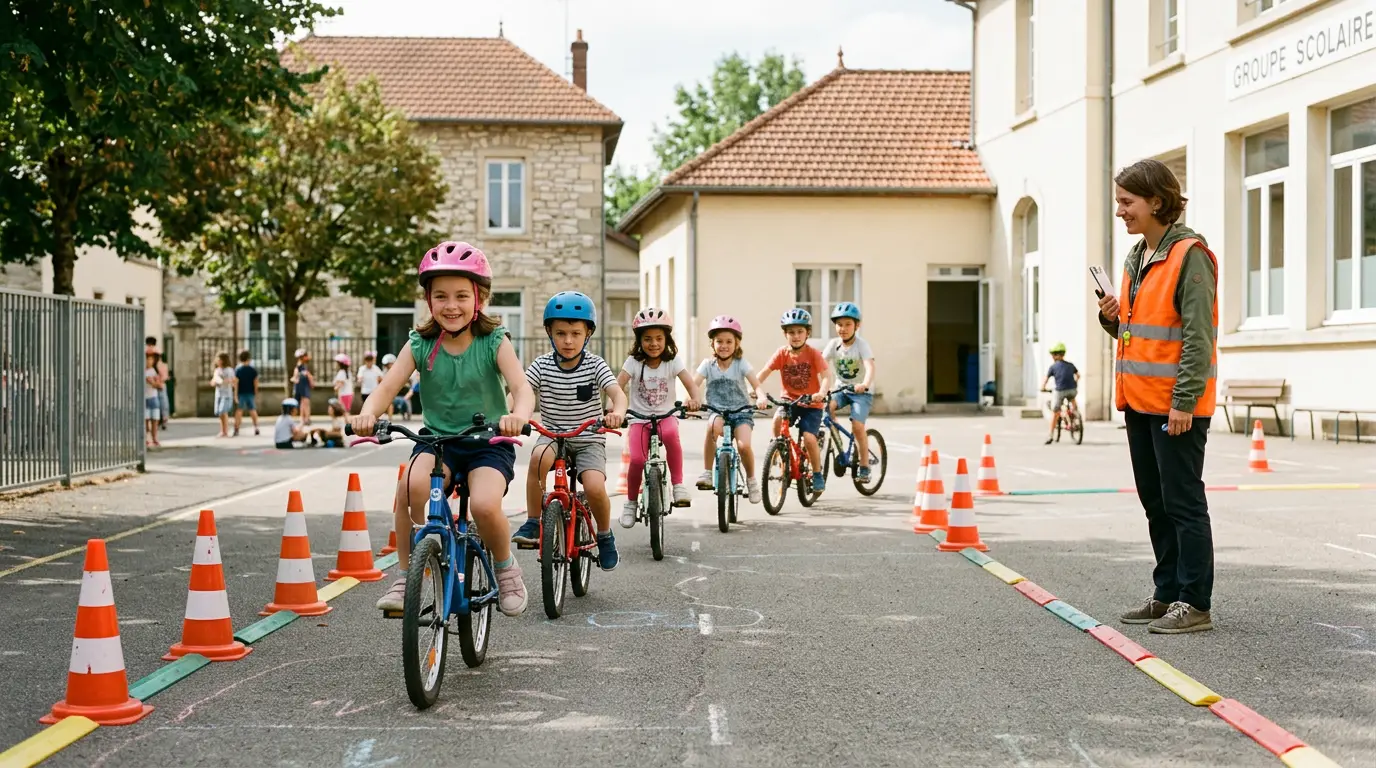 Illustration de l’action « Savoir Rouler à Vélo (enfants 6-11 ans) »