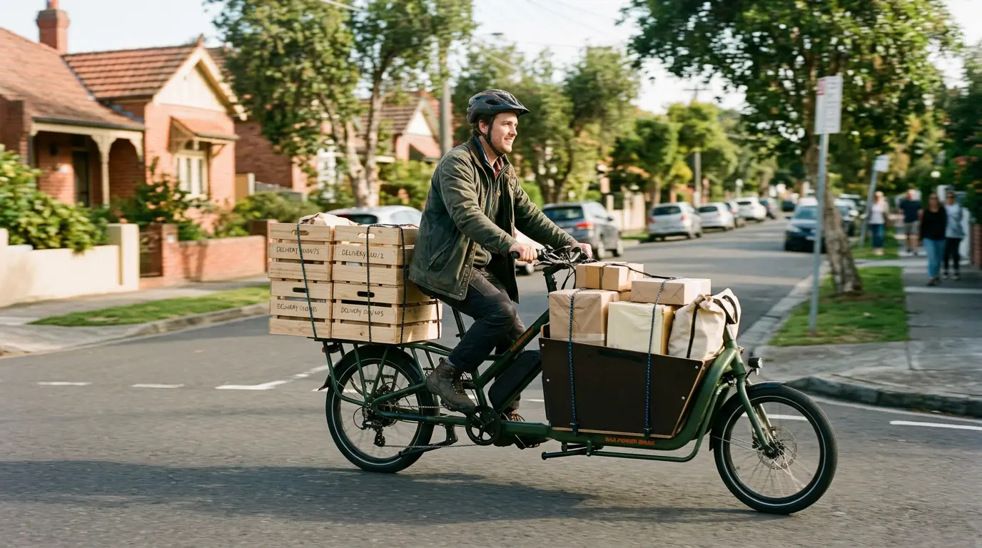 Illustration de l’action « Cyclo-logistique (atelier-ressource) »