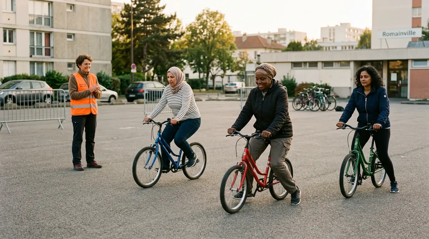 Le vélo pour les femmes — Vélo Passerelle à Romainville