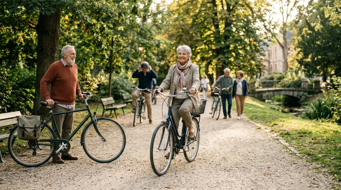 Le vélo pour les seniors — Vélo Passerelle à Romainville